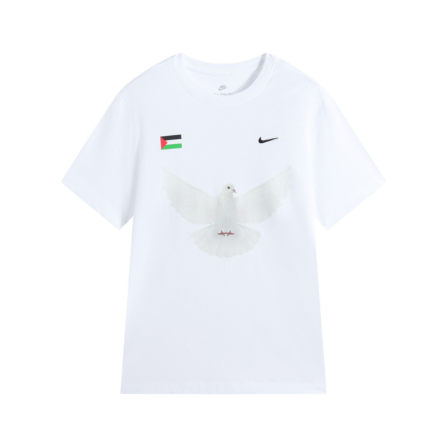 

Футболка унисекс белая Nike, белый