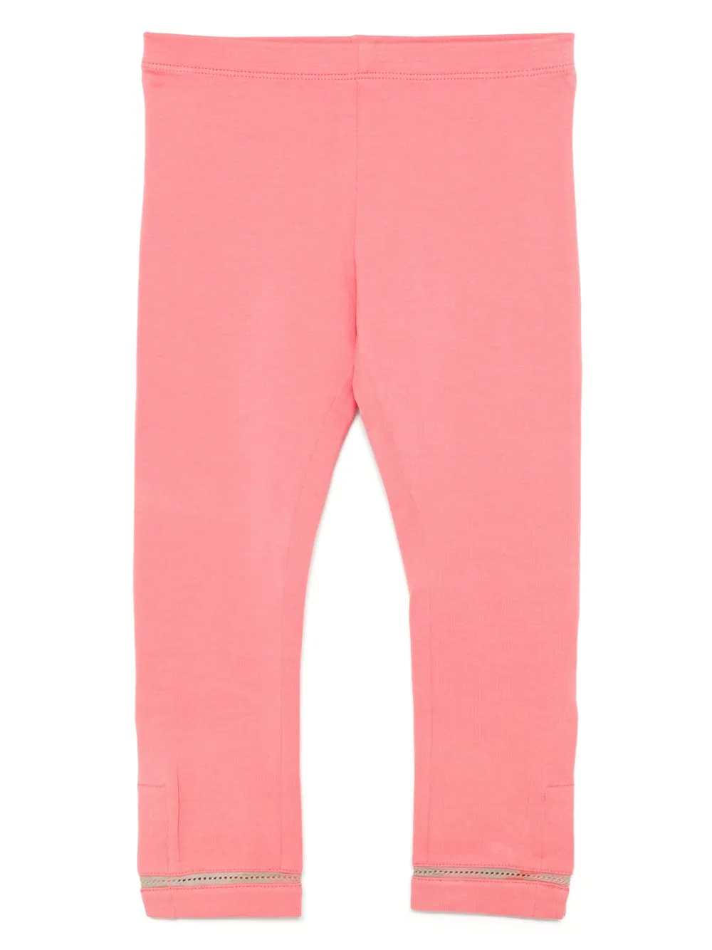 

Леггинсы с эластичным поясом BURBERRY KIDS, розовый