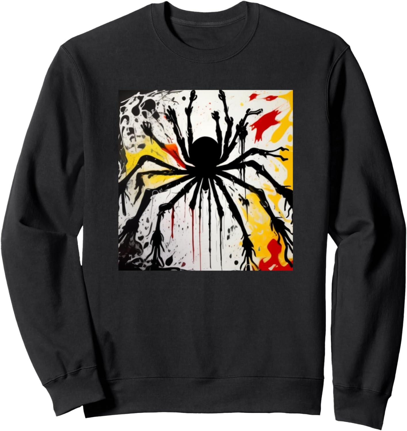 

Идеальная толстовка для любителей пауков Spider | Art Merch Men Women Kids Boys Girls Gift, черный