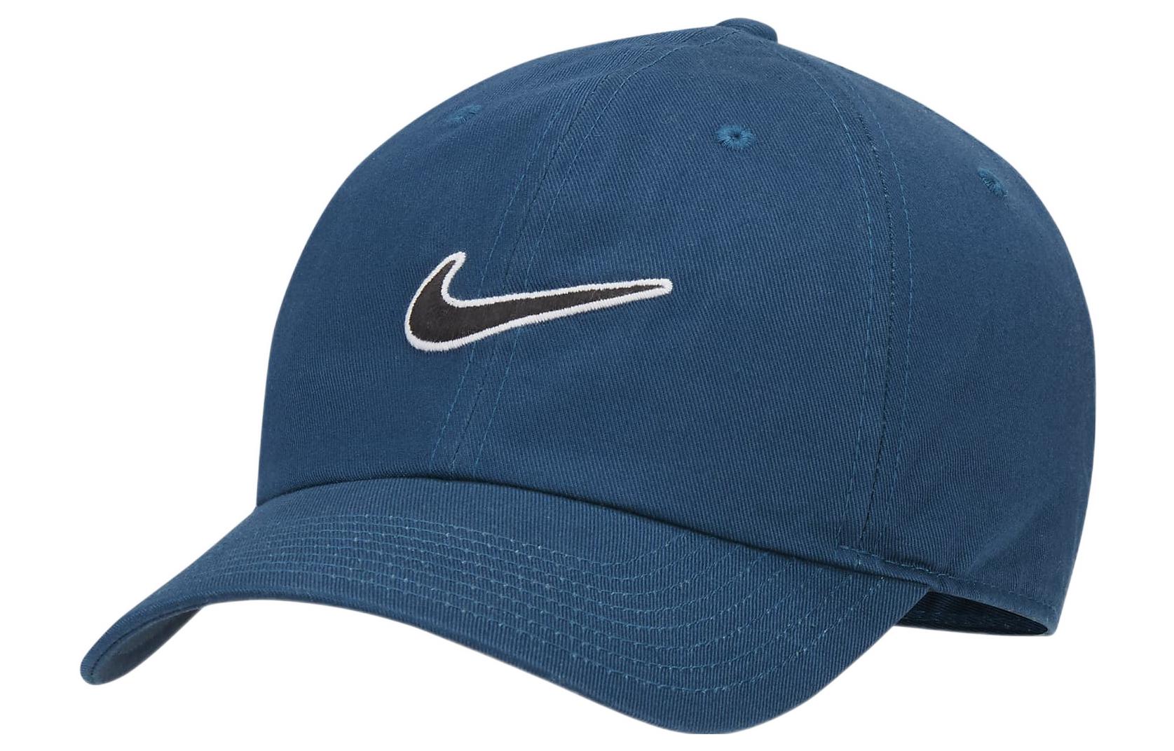 

Nike Хлопковая бейсболка унисекс синяя, Blue