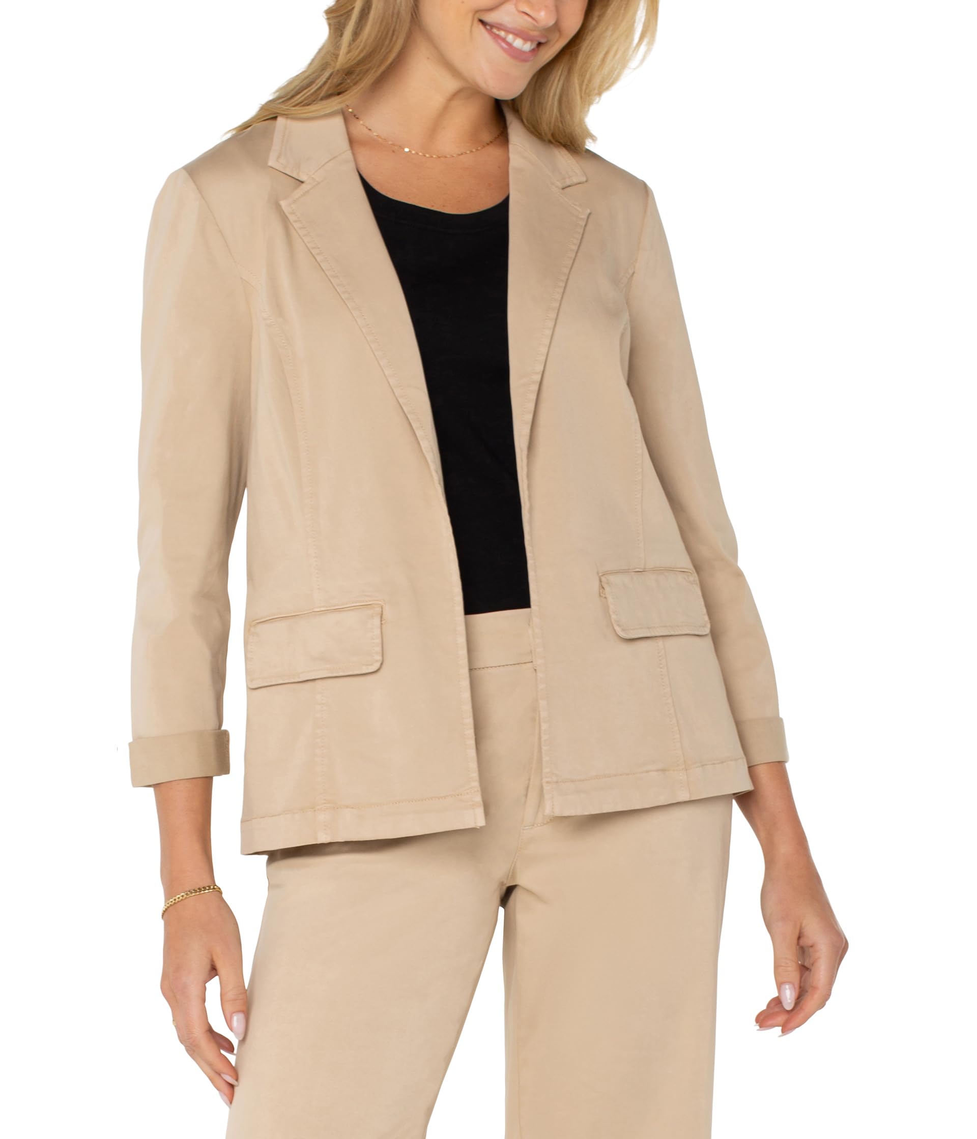 

Блейзер Liverpool Los Angeles Petite Fitted Blazer, Cappuccino