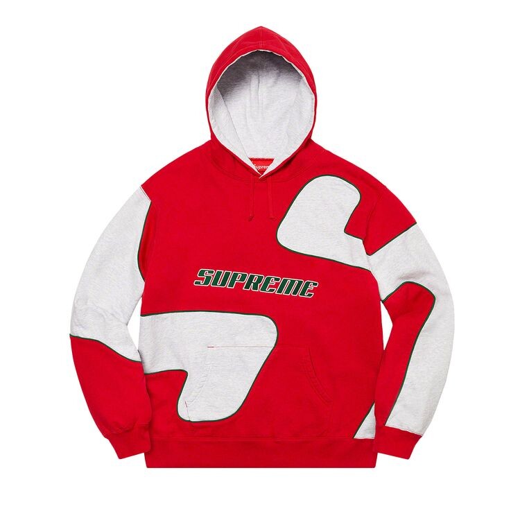 

Толстовка Supreme Big S Hooded Sweatshirt Red, красный