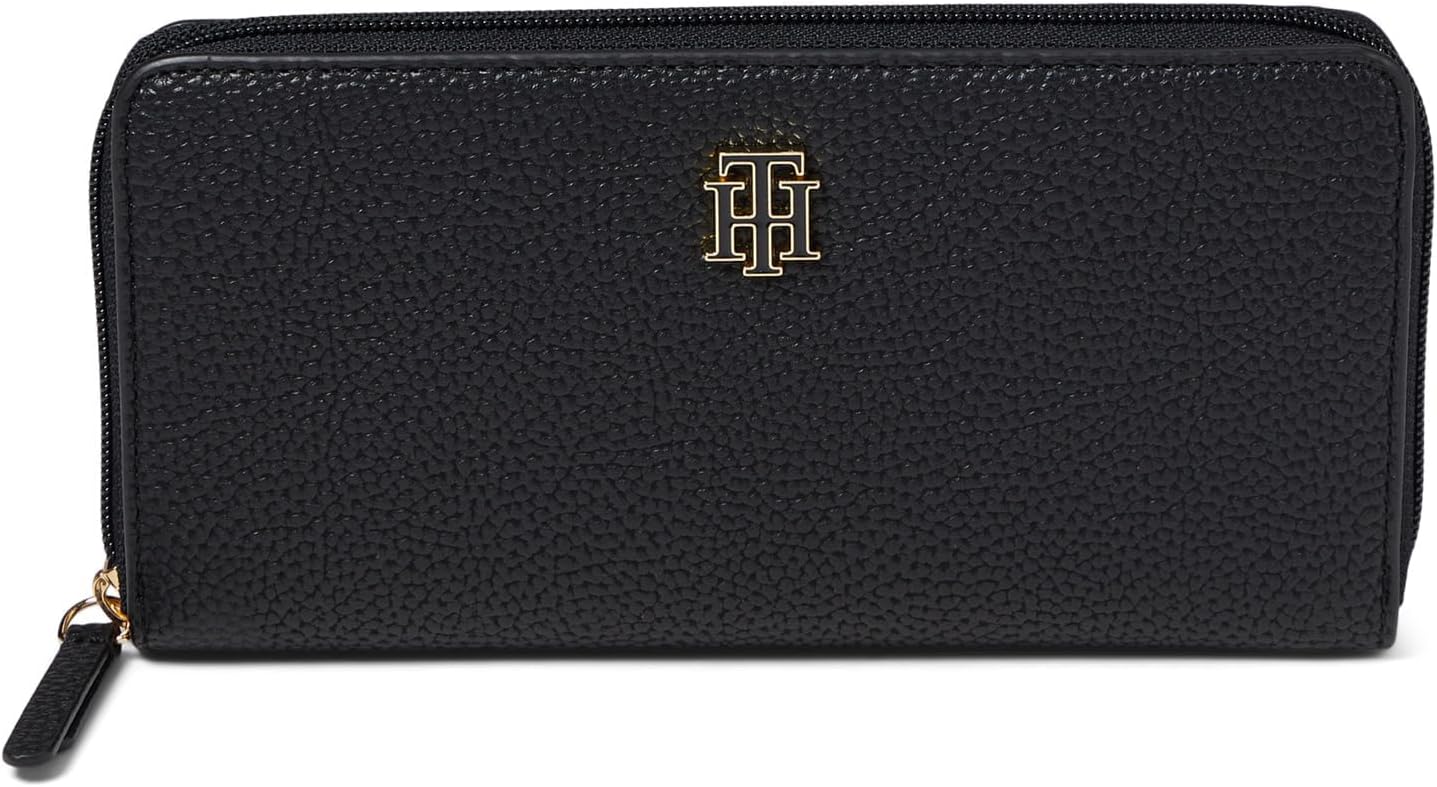 

Женский кошелек Tommy Hilfiger Luanne II с застежкой-молнией, Black