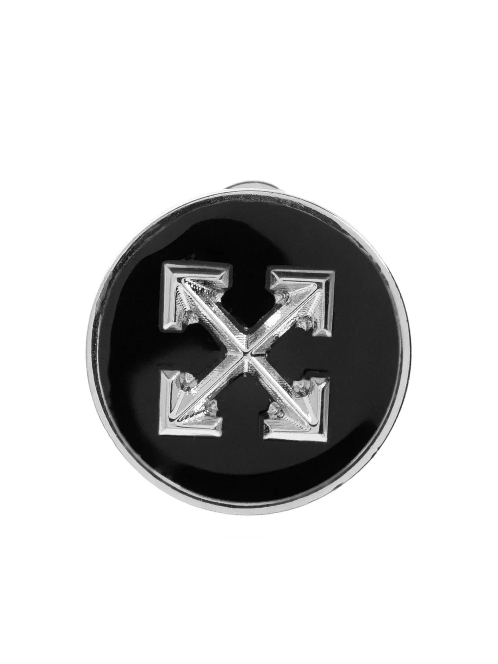 

Серьга с мотивом стрел OFF-WHITE, черный
