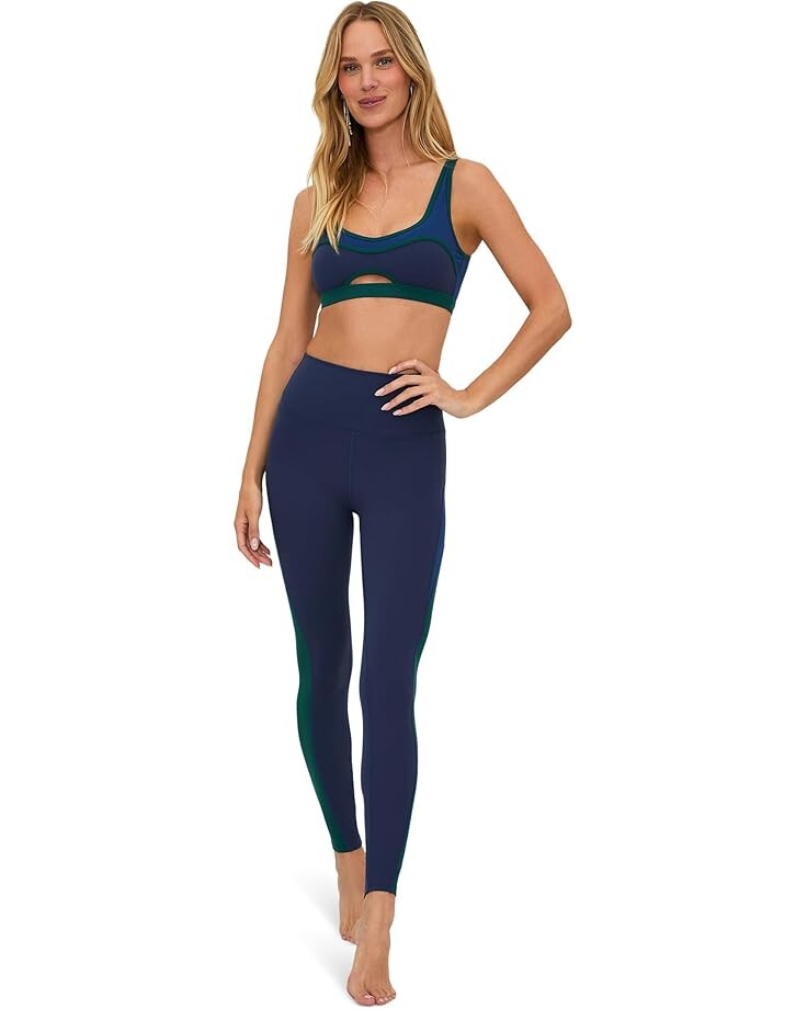 

Брюки Beach Riot Pamila 7/8 Leggings, цвет Wintergreen Colorblock