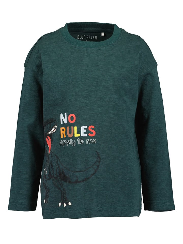 

Blue Seven Футболка с длинными рукавами темно-зеленого цвета