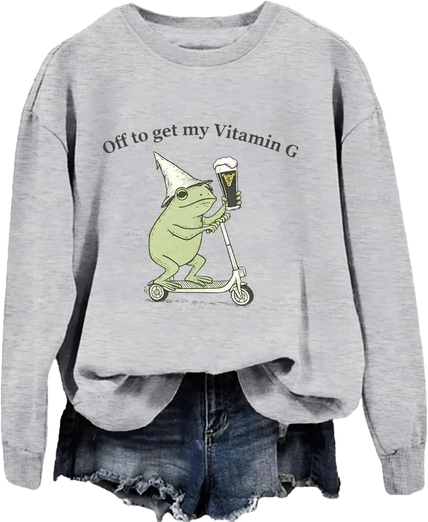 

Толстовка Off to Get My Vitamin G Kzggs