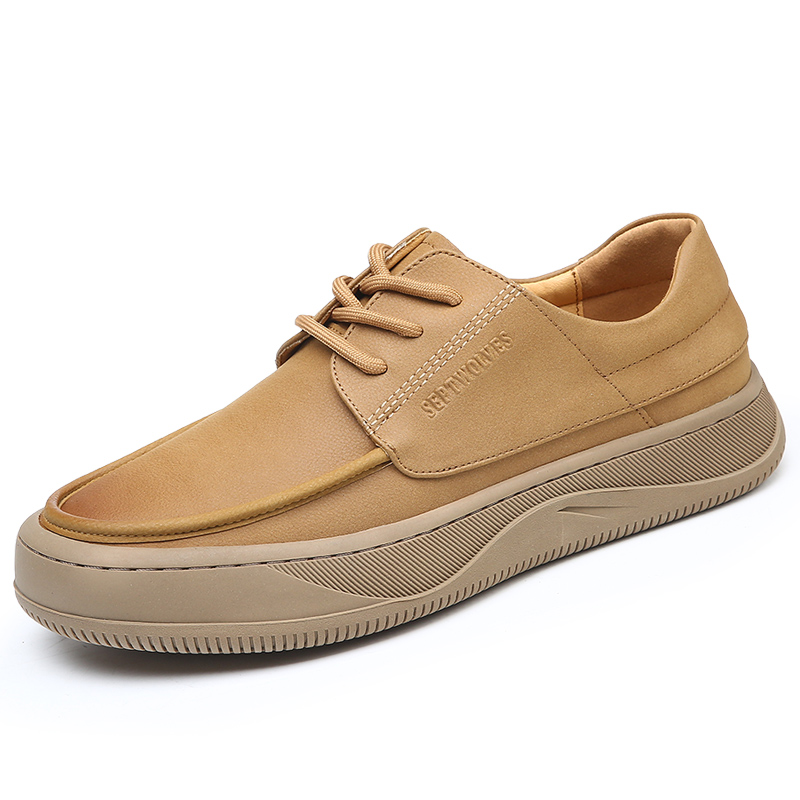 

KACHILANG Мужские повседневные туфли мужские низкие черные хаки, цвет Khaki