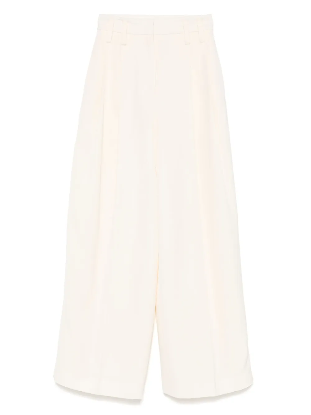 

Брюки со складками JIL SANDER, белый