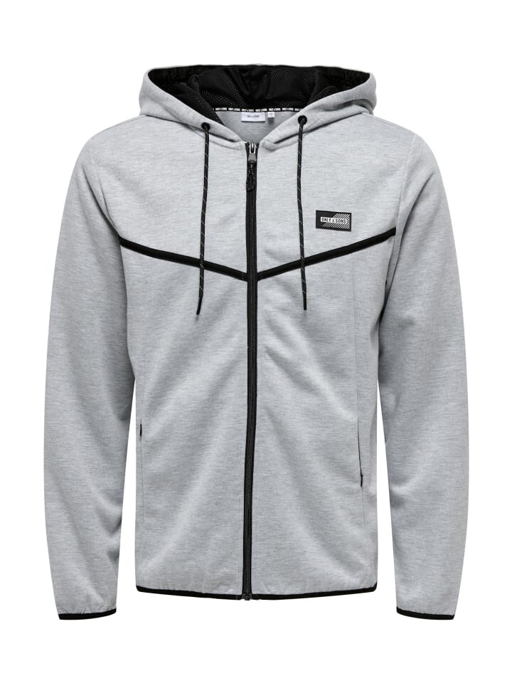 

Спортивная куртка Only&Sons Sweatjacke 'Liam', светло-серый
