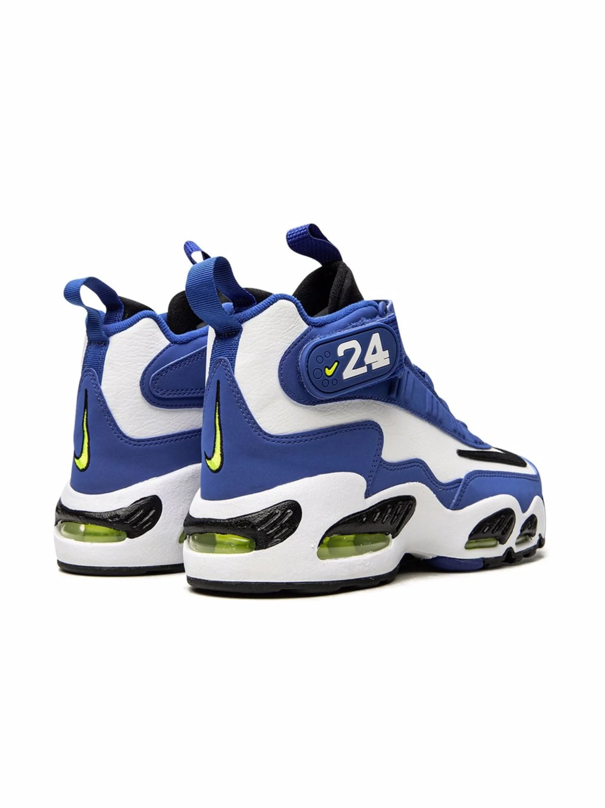 Кроссовки Air Griffey Max 1 Varsity Royal / Volt Nike Kids, синий — фото 3