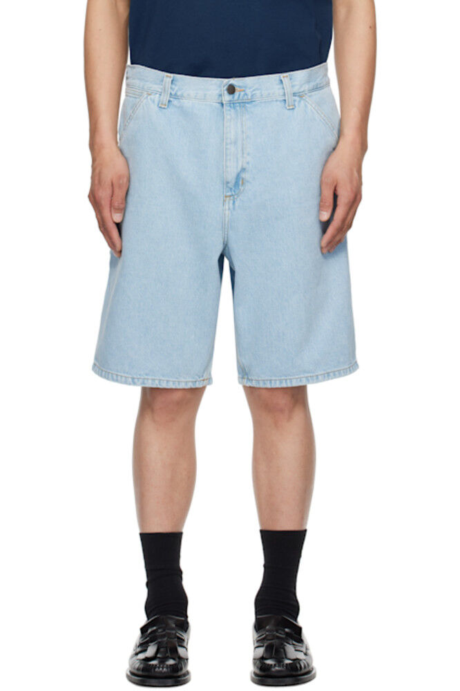 

Синие джинсовые шорты до колена Carhartt Work In Progress