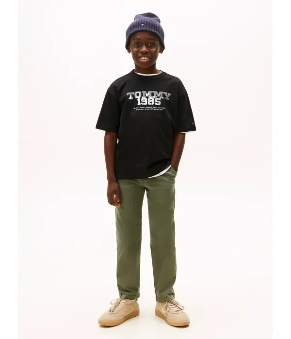 Футболка regular fit Tommy Hilfiger, черный — фото 2
