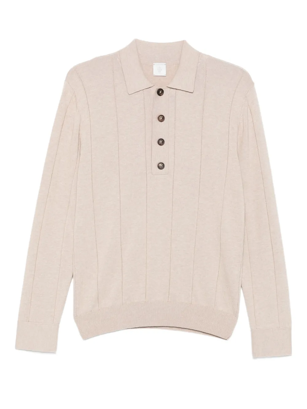 

Рубашка поло в рубчик Eleventy, нейтральный