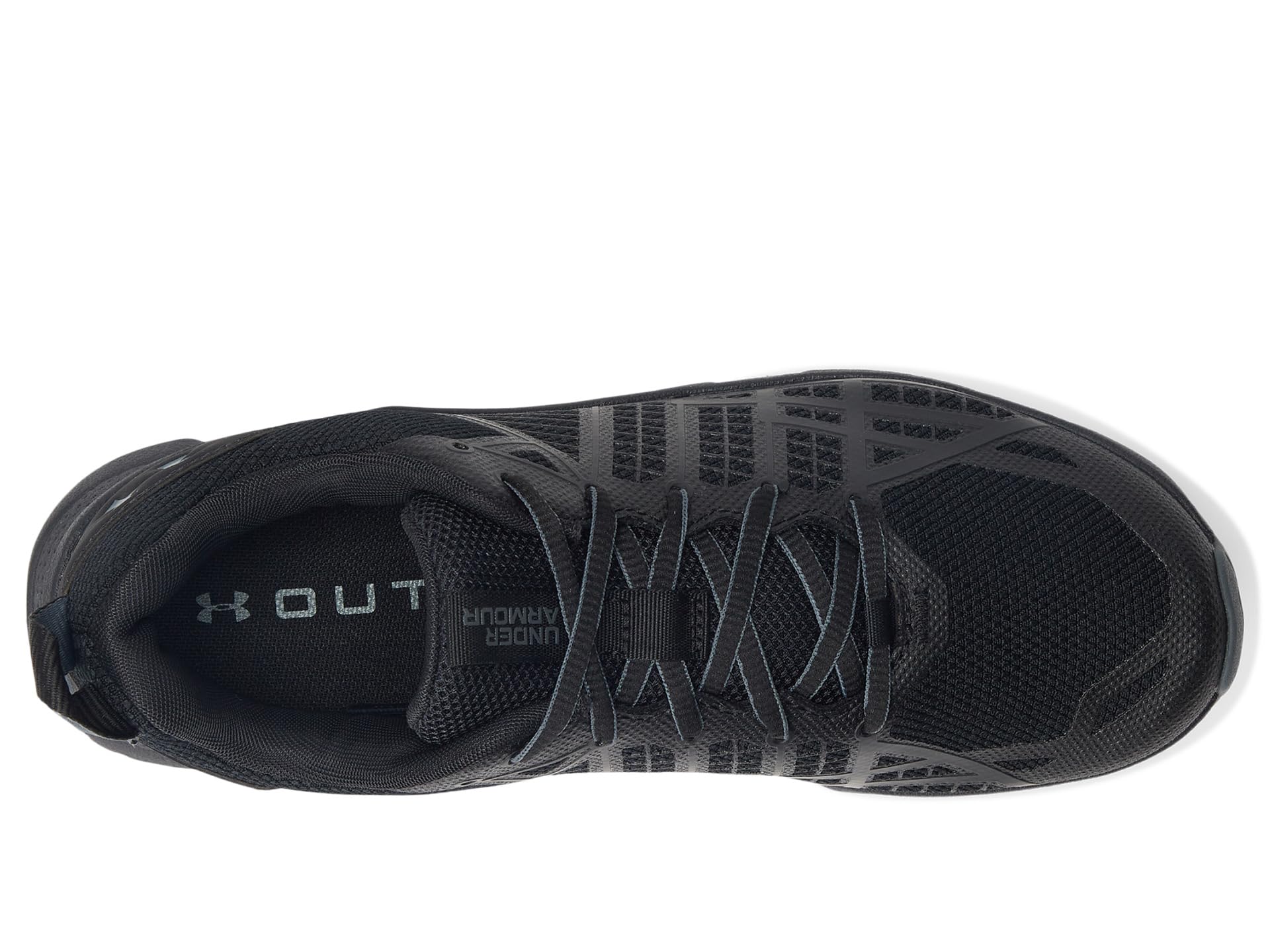Кроссовки Under Armour Micro G Strikefast, Black/Black/Pitch Gray — фото 2