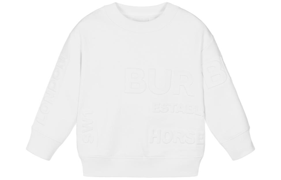 

Детская толстовка Burberry, белый
