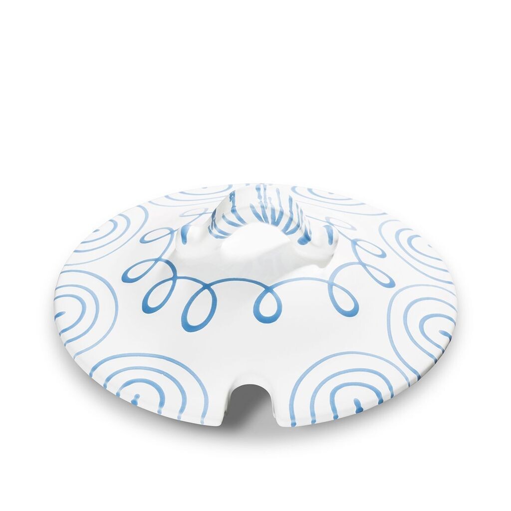 

Керамическая суповая кастрюля Gmundner с синим пламенем Sonstige Verlage