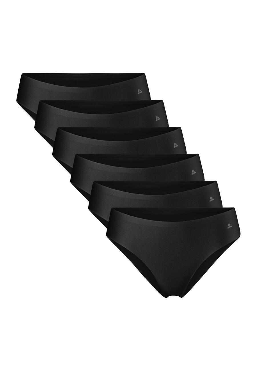 

DANISH ENDURANCE Слип-невидимка бикини-слип черного цвета, дышащий, гигиеничный, многофункциональный