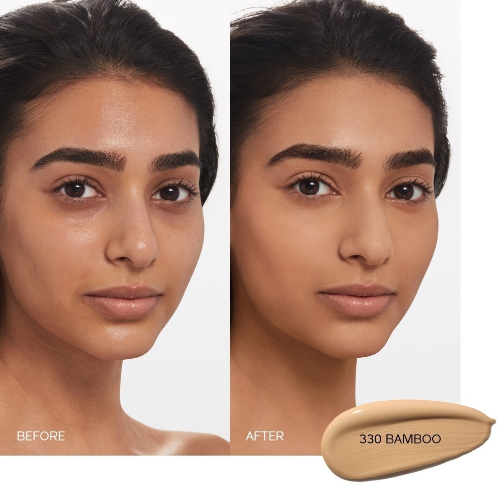 Маска для лица Shiseido — Тональный Synchro skin synchro skin self-refreshing , nr. 330 bamboo, 30 мл — фото 2