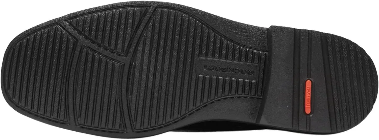 Мужские оксфорды Rockport Style Leader 2 с простым носком, черный — фото 2