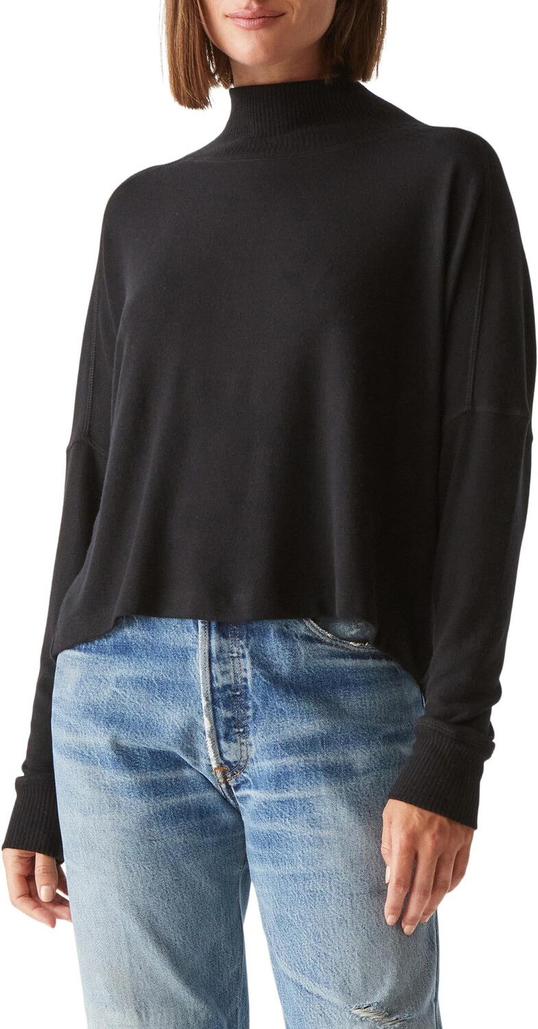 

Свитер Frida Mock Neck Top Michael Stars, черный