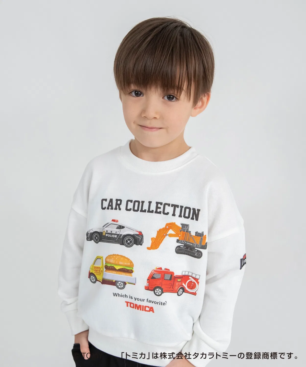 Толстовка с принтом Tomica x Branshes, полиэстер, хлопок, цвет слоновой кости