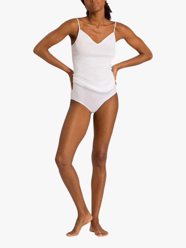 

Хлопковый бесшовный топ-ками Hanro, White