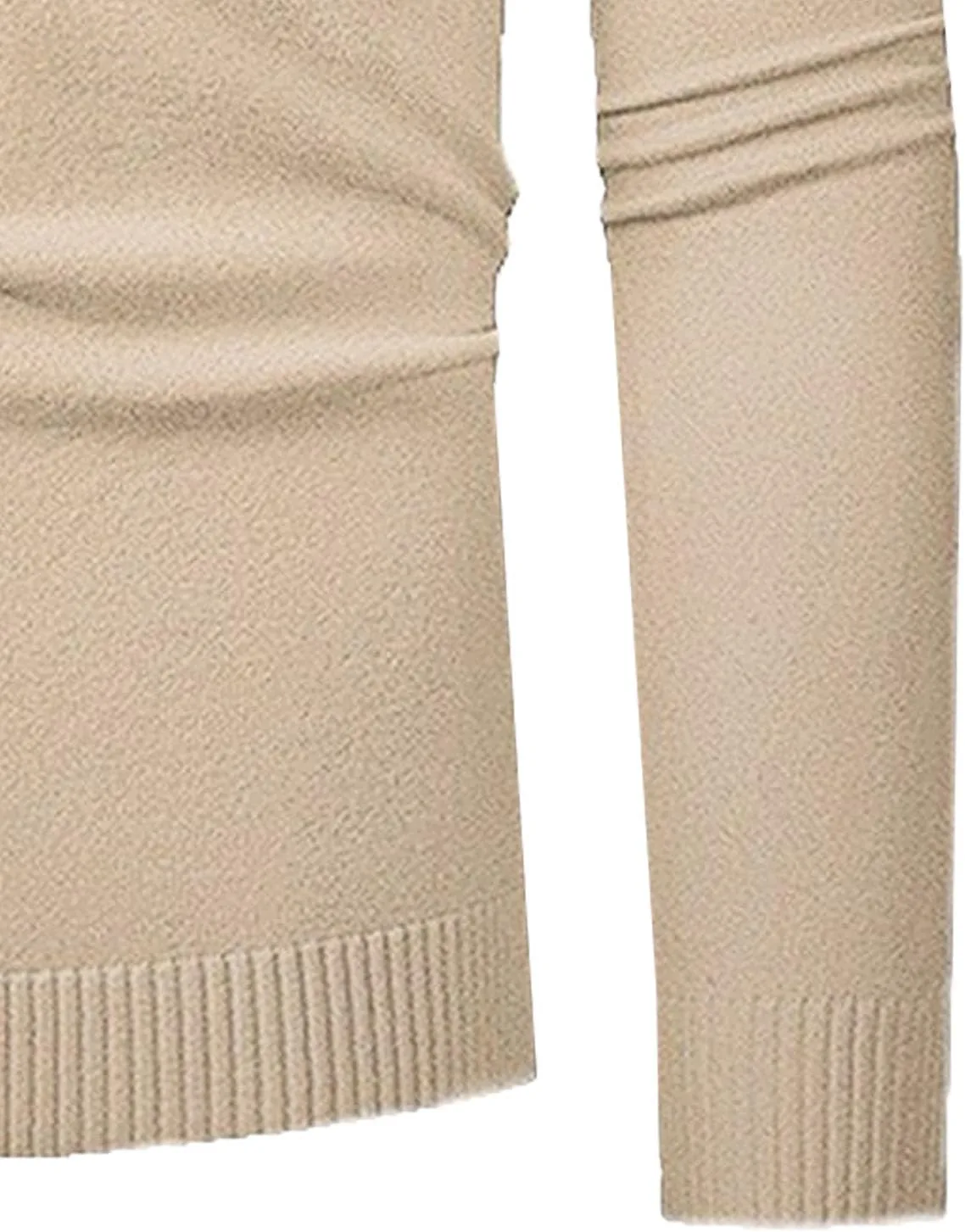 Свитер мужской Quarter Zip Slim Fit легкий Mock Neck — фото 4