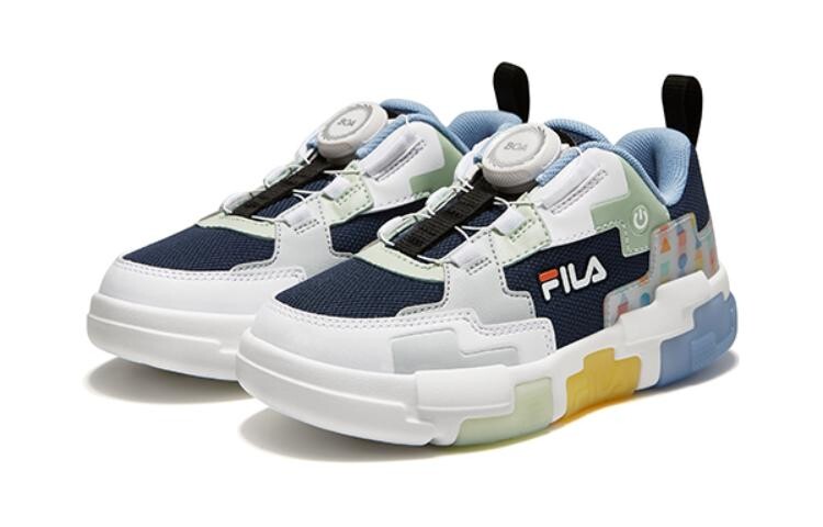 Кроссовки детские "Дошкольные" Fila Kids, серо-голубой — фото 3