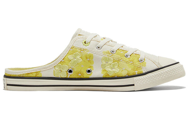 Тапочки chuck taylor all star dainty mule 'light yellow' Converse, желтый — фото 2