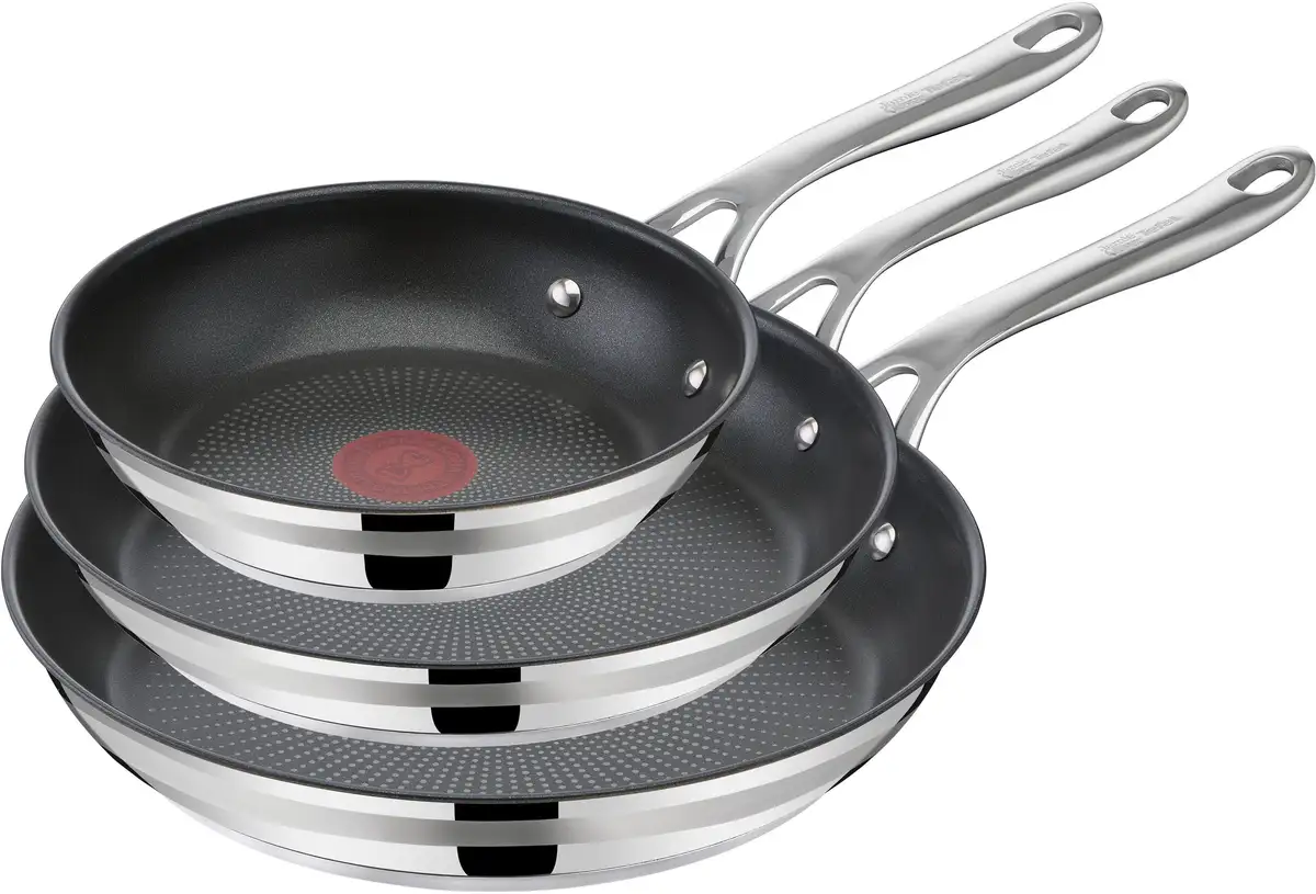 

Набор сковород Tefal "Jamie Oliver Cook Smart" 3 шт., цвет Edelstahl/Schwarz