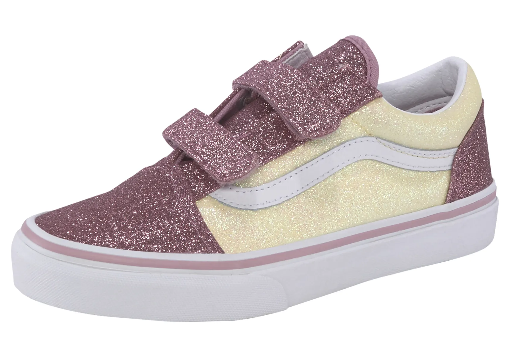 

Кроссовки Vans "UY Old Skool V", с застежкой-липучкой, бордовый