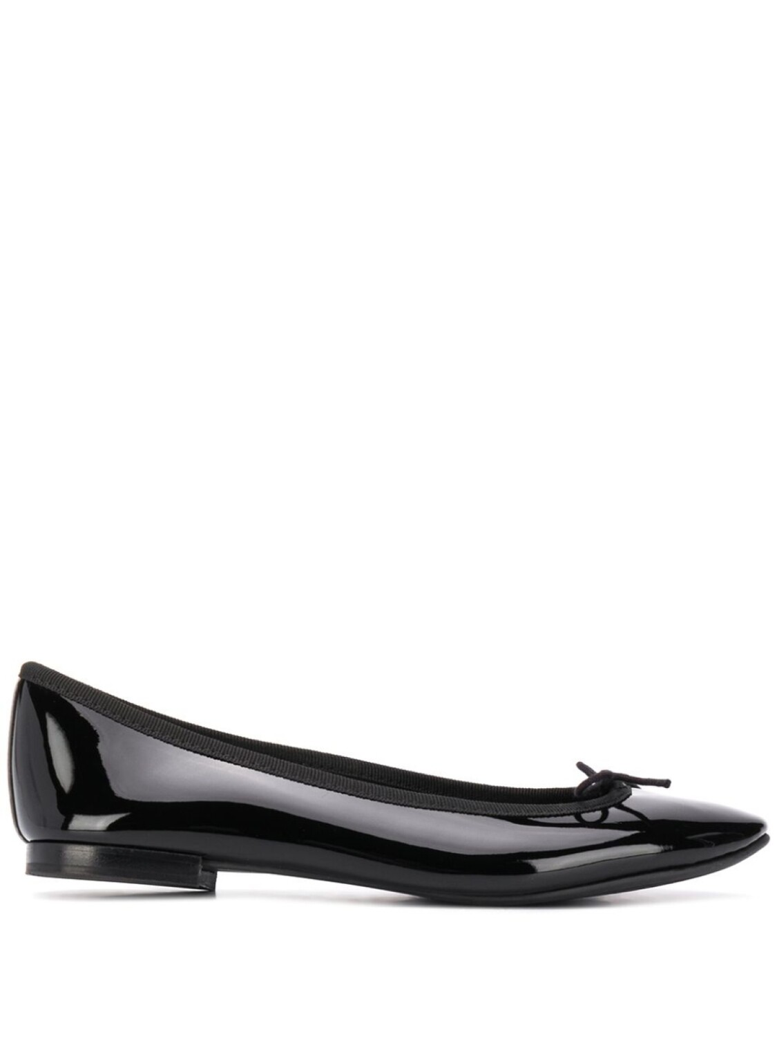 

Лакированные балетки с бантами Repetto, черный