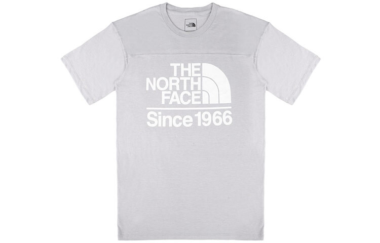 

Футболка мужская светло-серая The North Face, серый