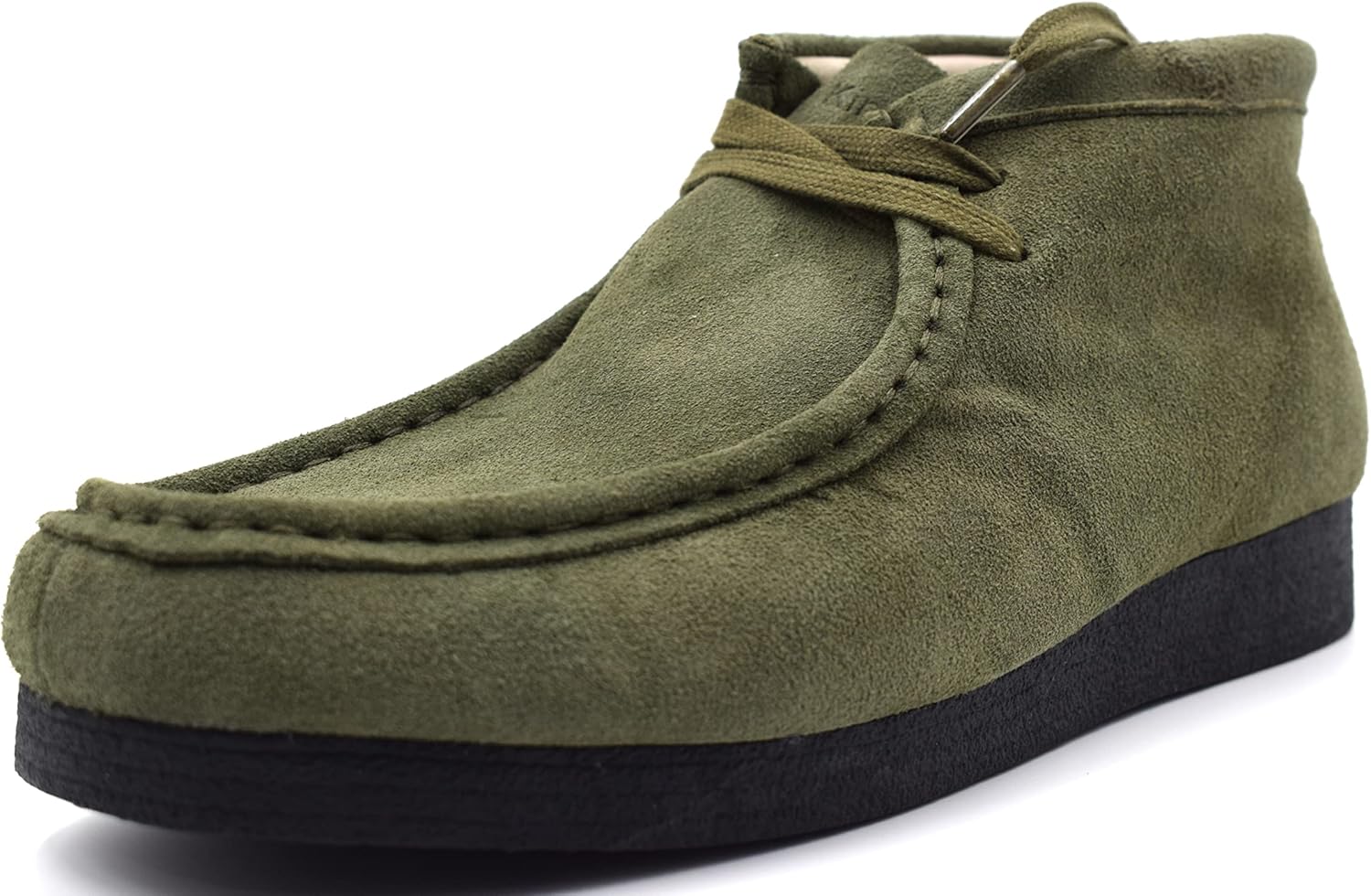 

NEKTA /ke'nekt/ Brooklyn Wallabees для мужчин - Мужские высокие повседневные ботинки - Песочные ботинки, Olive