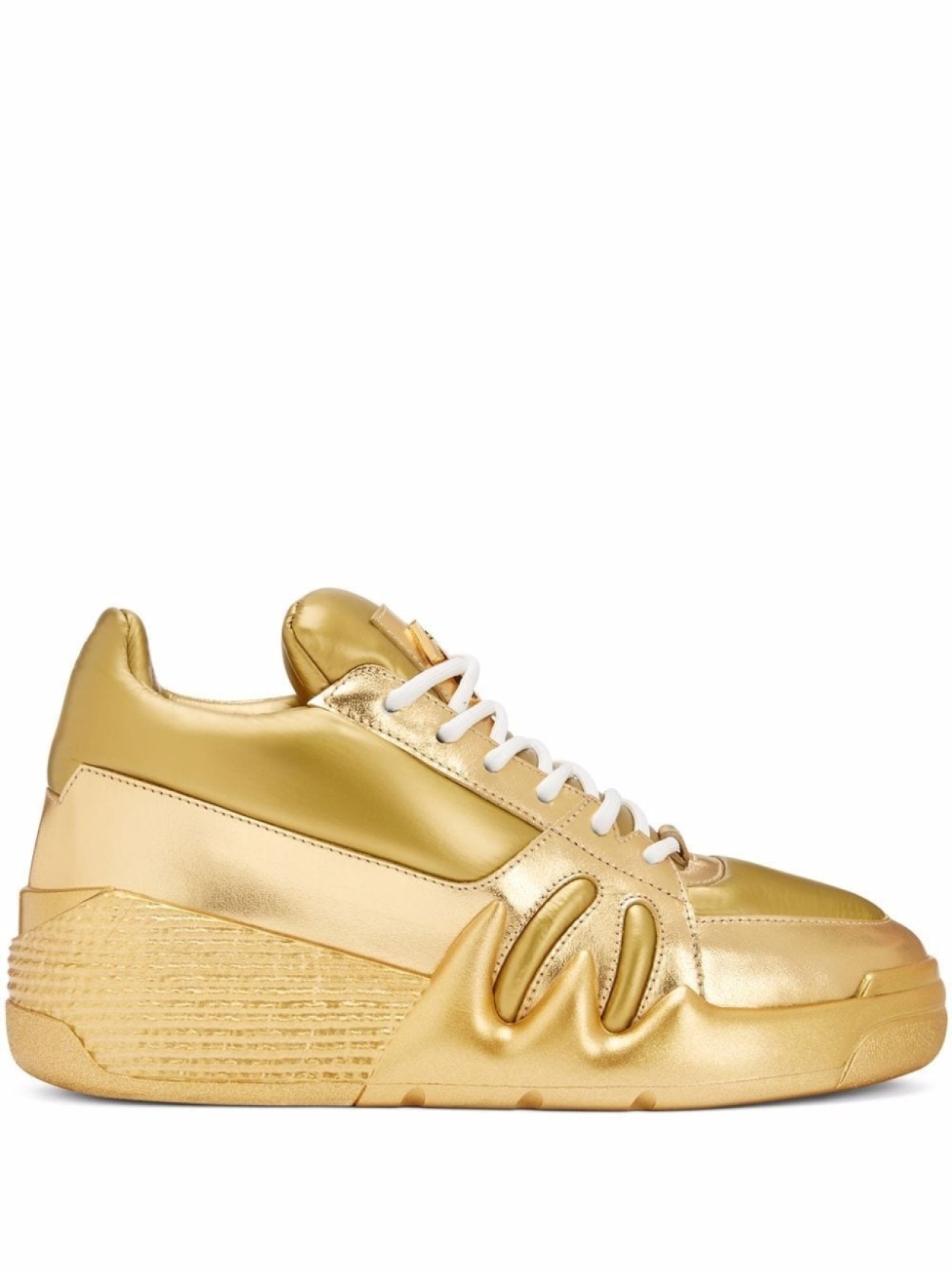 

Кроссовки Giuseppe Zanotti Talon Metallic, золотистый, Желтый, Кроссовки Giuseppe Zanotti Talon Metallic, золотистый