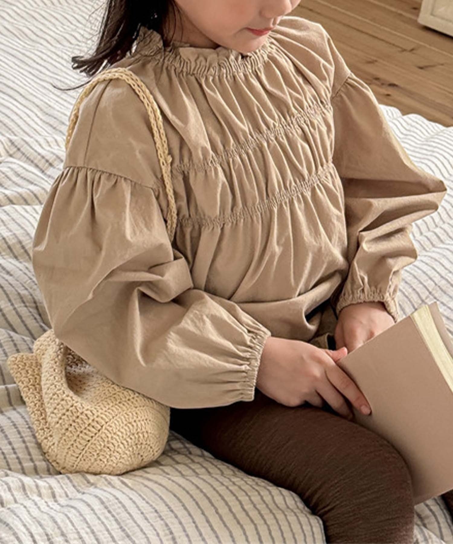 Блузка Aimoha Kids, beige