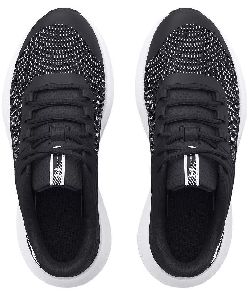 Детские кроссовки Outhustle 2 для начальной школы Under Armour, черный/белый — фото 2