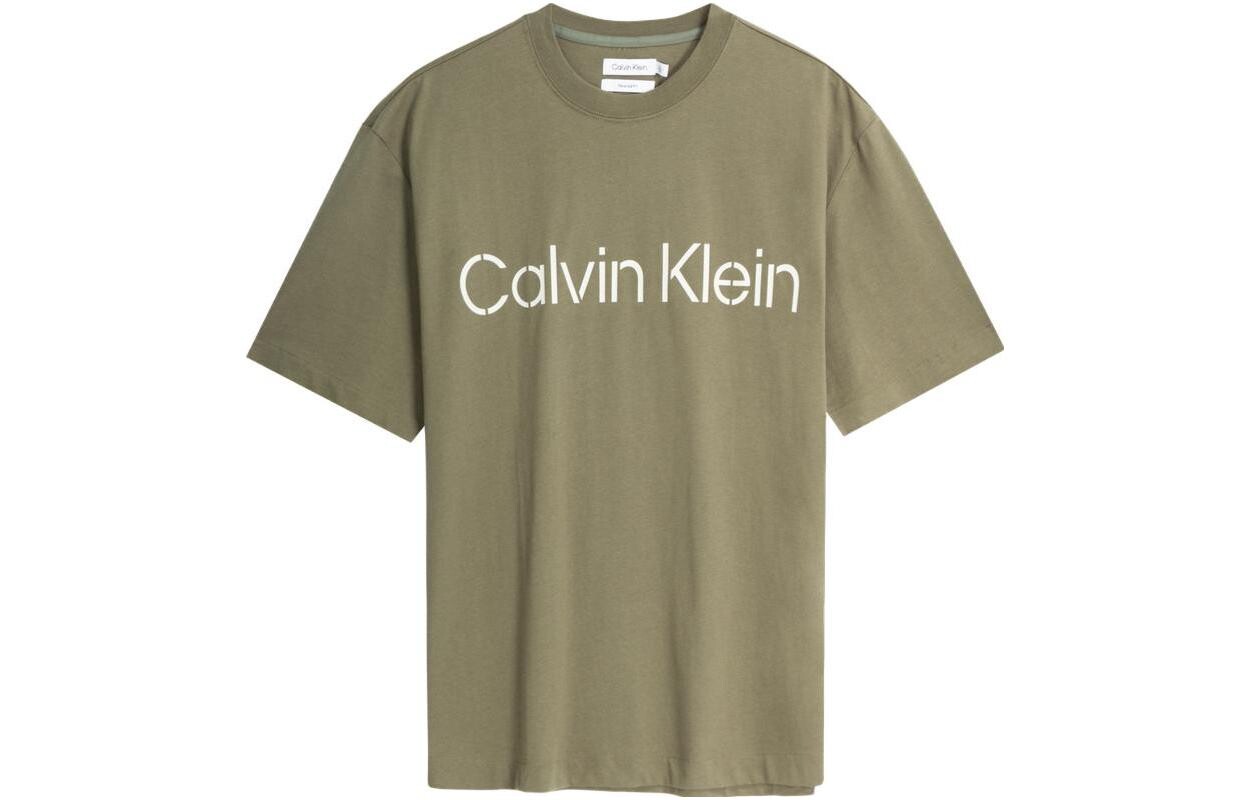 

Футболка мужская Grass Grey Green Calvin Klein, зеленый