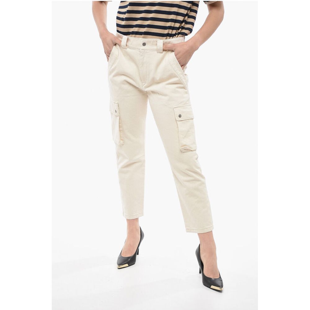 

Брюки-карго EVALIA из хлопка Isabel Marant, Beige