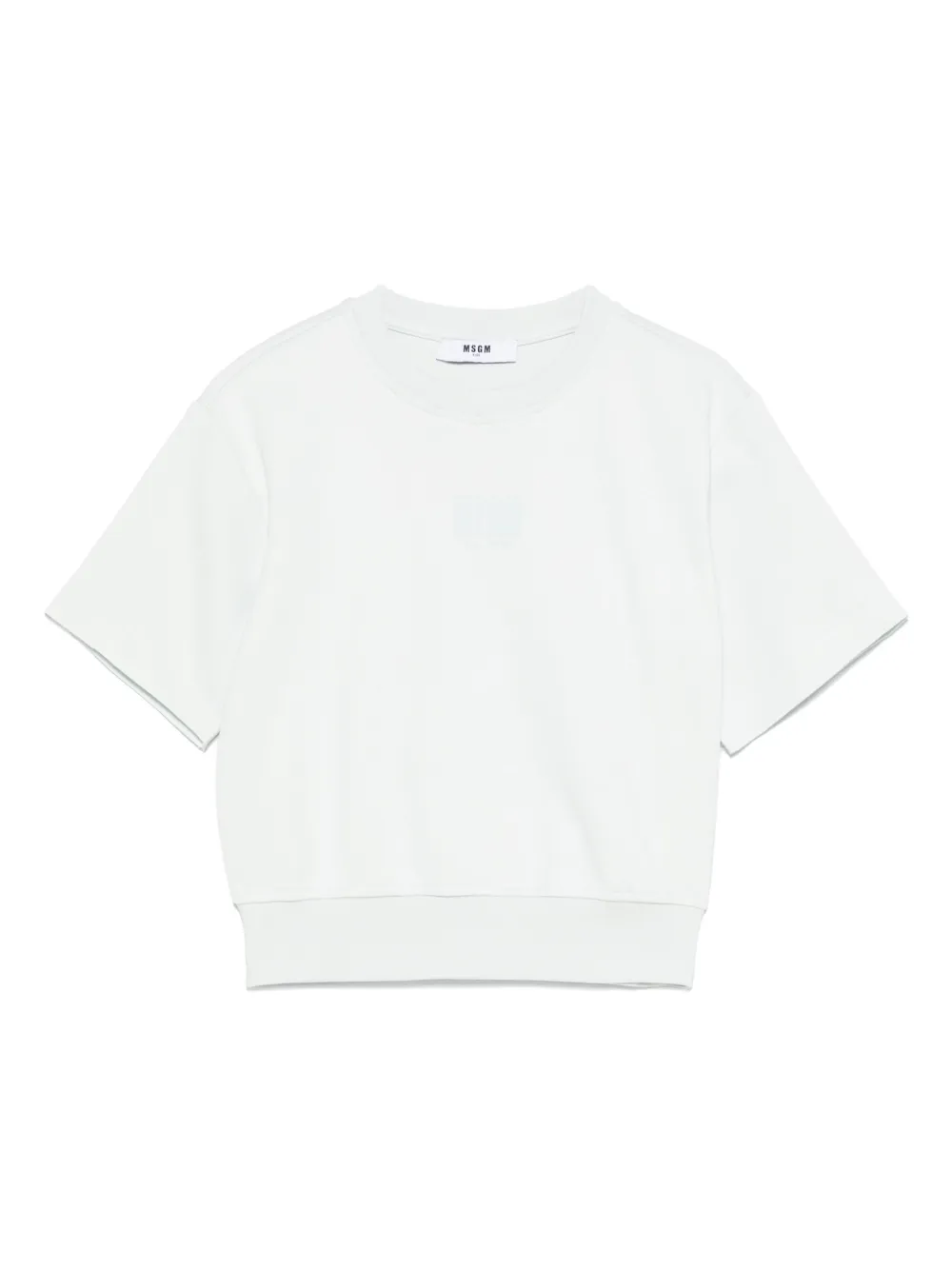 

Футболка с логотипом MSGM Kids, зеленый