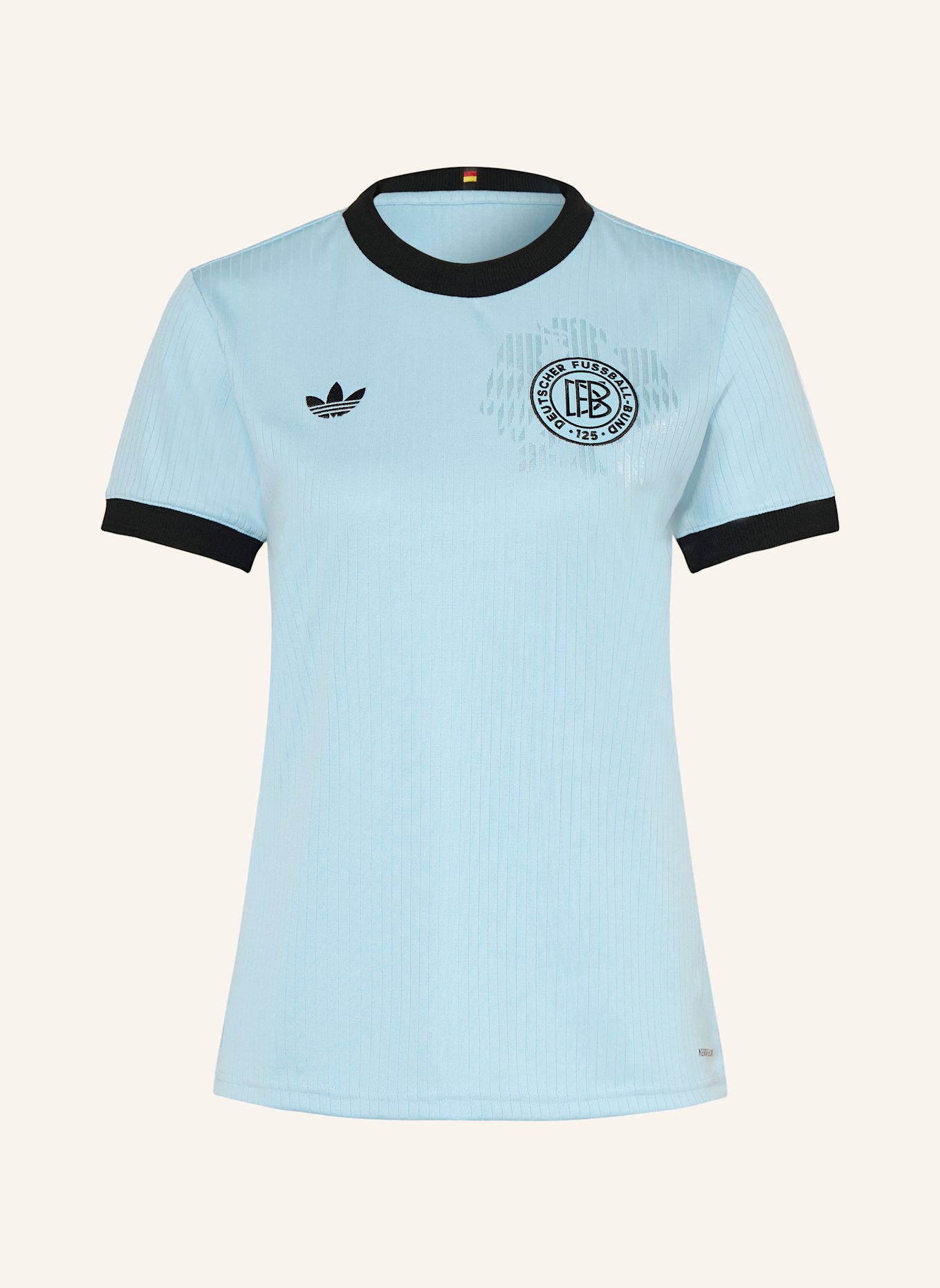 

Футболка 125-летия Германии Adidas Originals, голубой