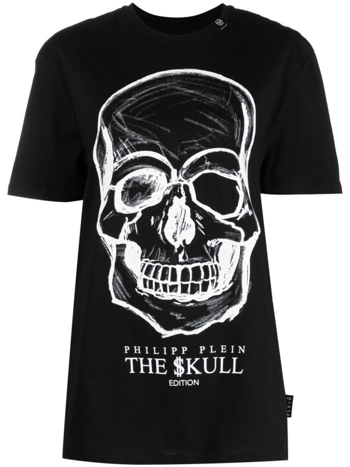 

Philipp Plein футболка с принтом, черный