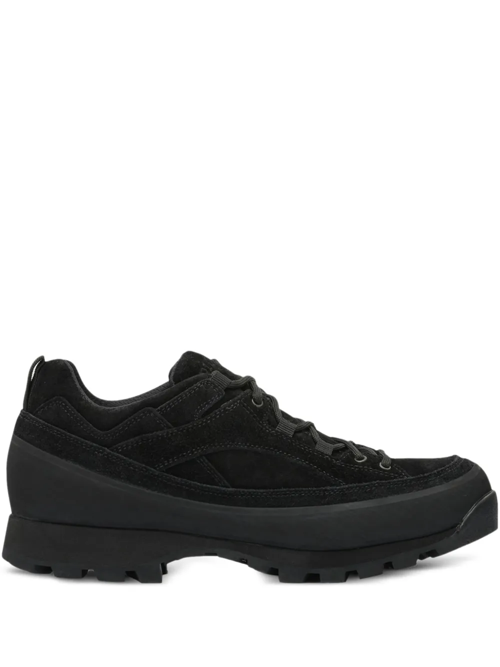 

Замшевые кроссовки на шнуровке nonnative, черный