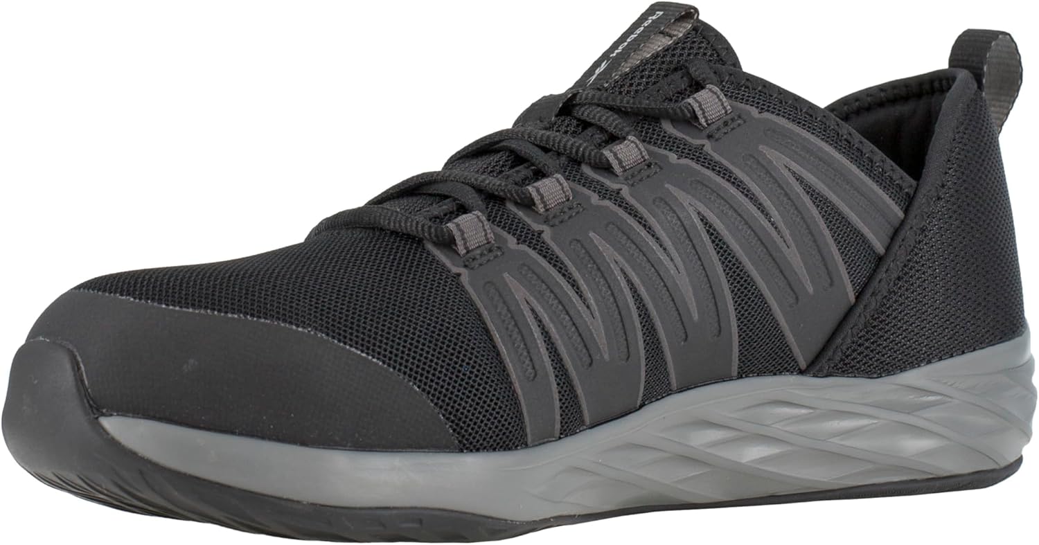 

Reebok Work Astroride Work ST Oxford Мужские оксфорды, черный/серый