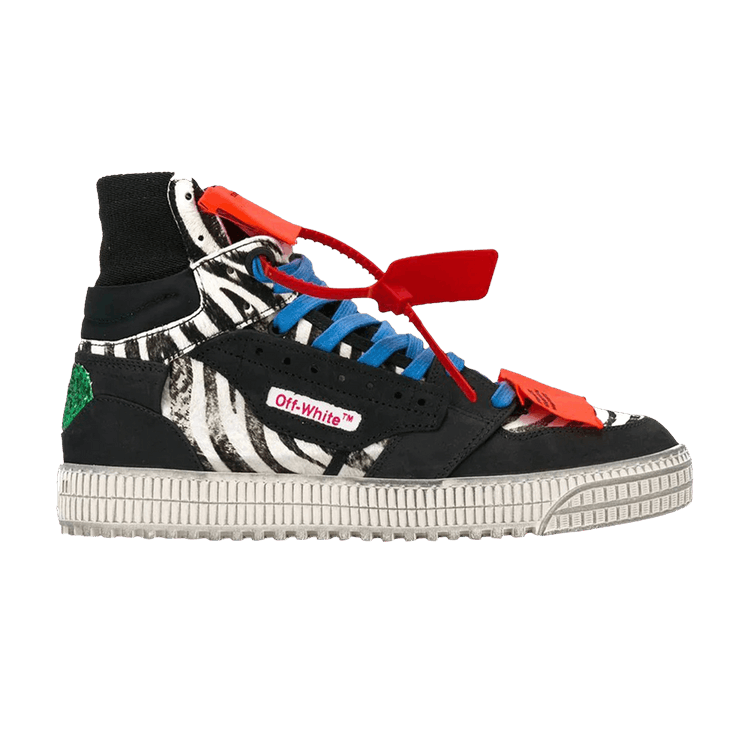 

Кроссовки Off-White Off-Court 3.0 'Black Zebra', черный