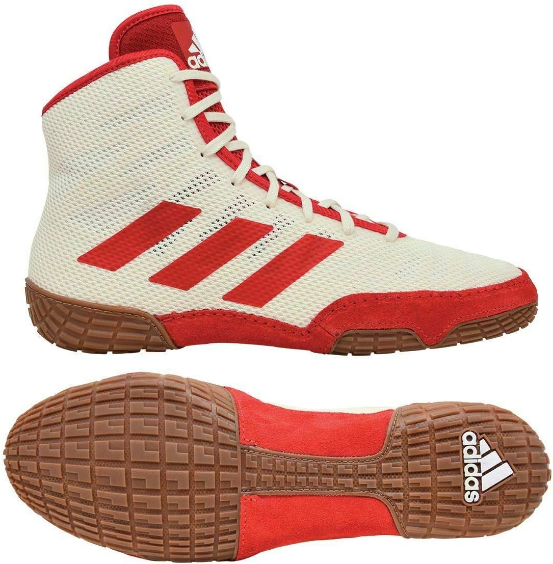 

Детские борцовские кроссовки adidas Unisex-Child Tech Fall 2.0, белый/алый
