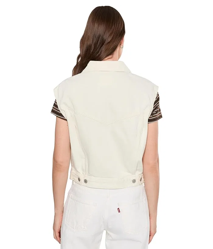 Жилет укороченный Shrunken 90s Vest Levi's, Blank Impact — фото 4