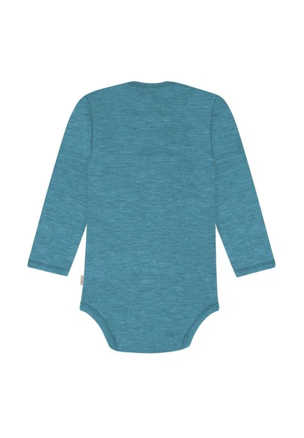 Комбинезон из мериносовой шерсти langarm einteiler wol из мериновой шерсти Normani Outdoor Sports, Blau — фото 2