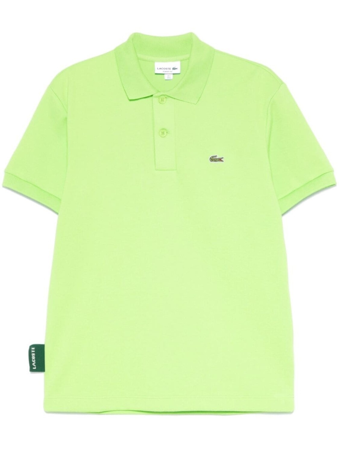 

Рубашка поло Lacoste пике, зеленый